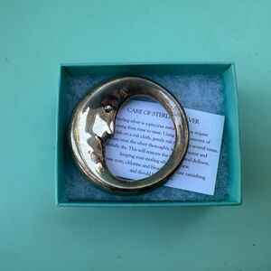 Tiffany & Co sterling silver heirloom infant rattle